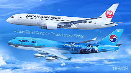 Japan Airlines and Korean Air – A New Travel Trend for Private Luxury  Flights – TRAVOH